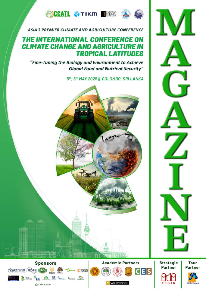 Conference Magazine - International Conference on Climate Change and Agriculture in Tropical Latitudes