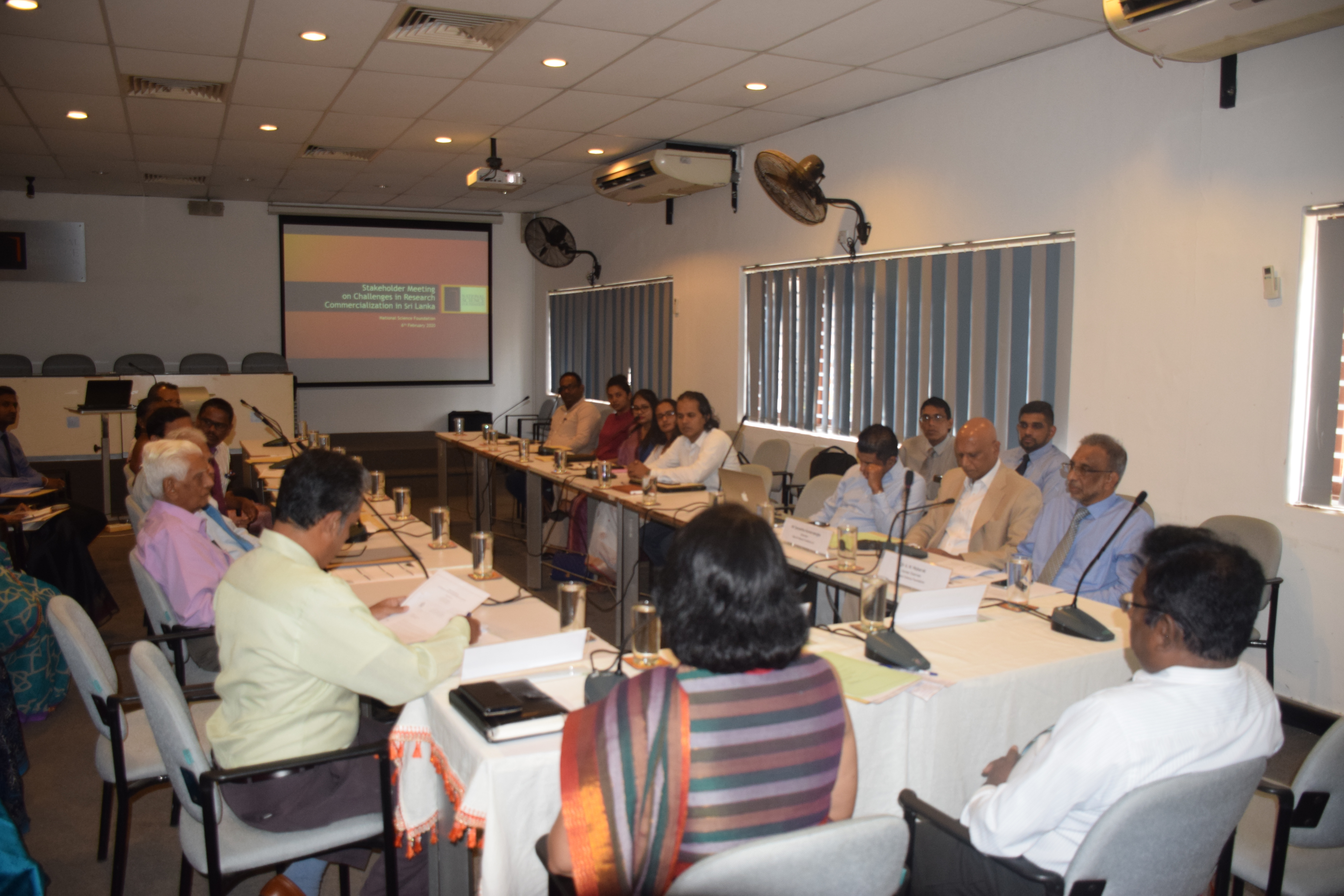 Stakeholder meeting on challenges in research commercialization in Sri Lanka