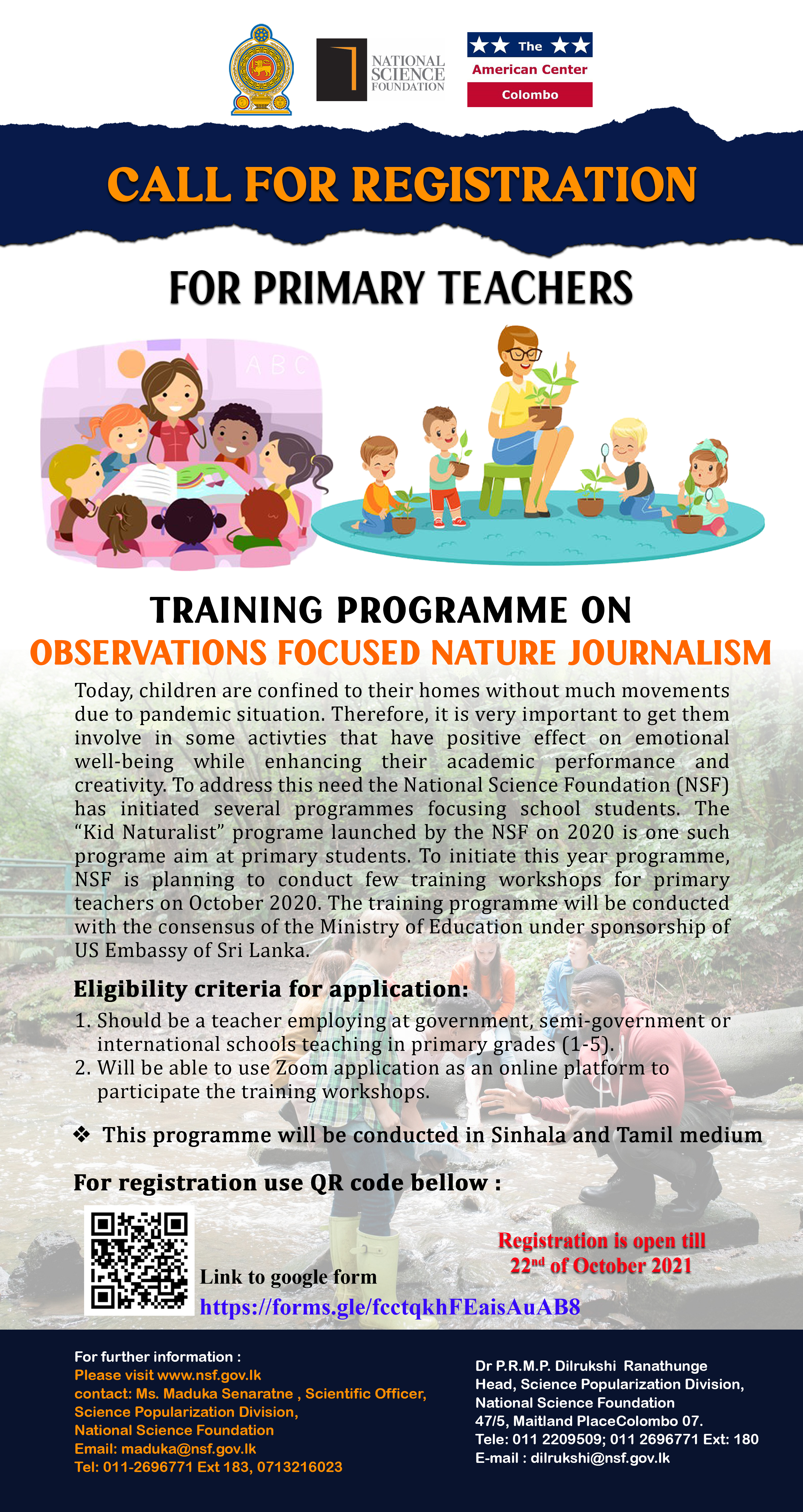 Training programme on observations focused Nature Journalism 