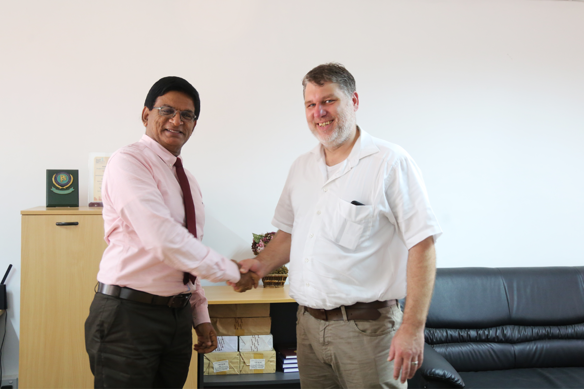 Relations with the  Trier University of Applied Sciences, Germany  reinforced  