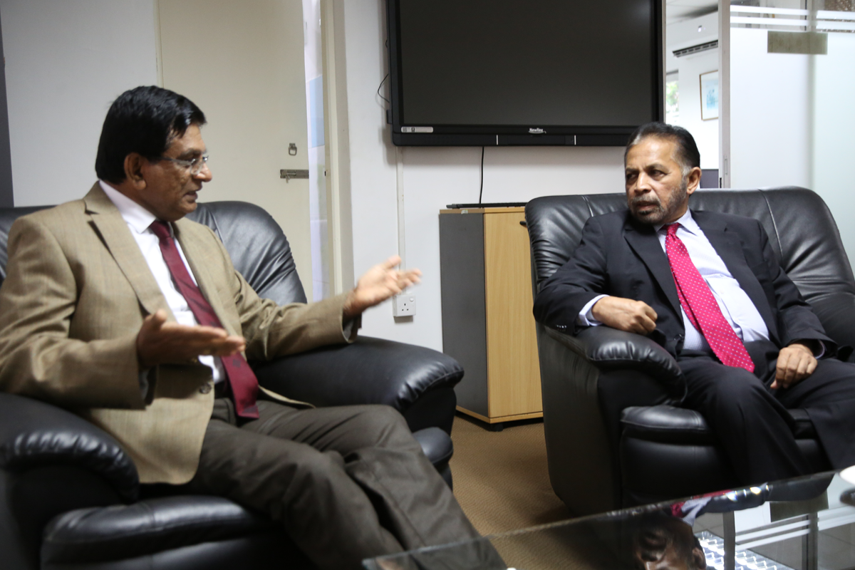 Dr. Palitha Kohana, Ambassador-Designate for People's Republic of China vists NSF